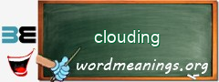 WordMeaning blackboard for clouding